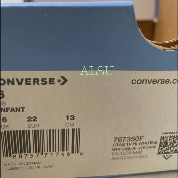 Converse x Disney Frozen Ctas 1 V High Canvas Kids - Picture 6 of 6